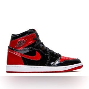 AIR JORDAN 1 RETRO HIGH OG 'PATENT BRED' (Brand New, never worn)